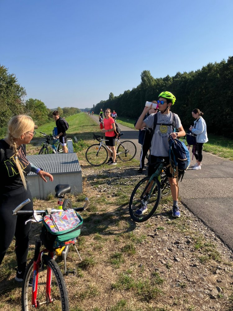 A Szent László nem áll meg a hétvégén sem !-Kerékpártúra a Tisza-tó körül.