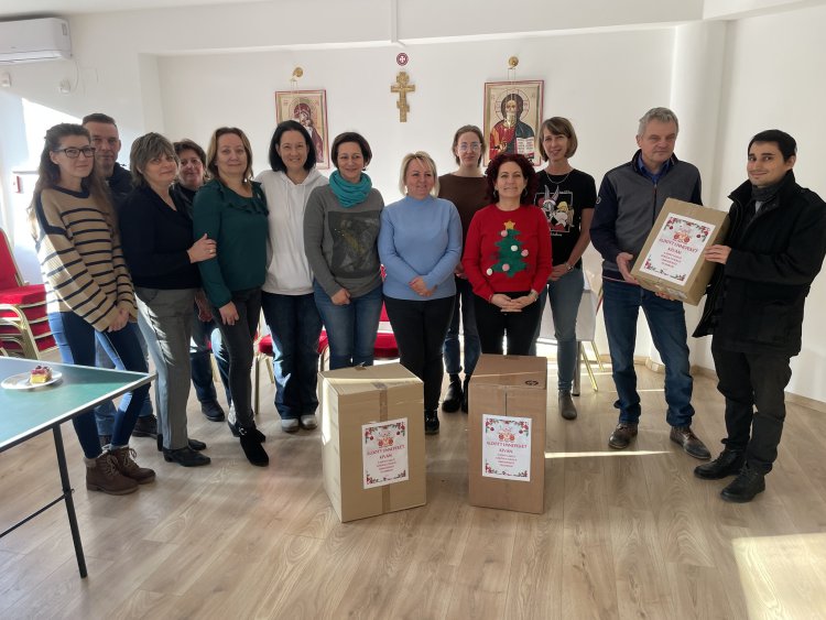 Játékadománnyal leptük meg a Szent Péter és Pál Görögkatolikus Nevelőotthon gondozottjait