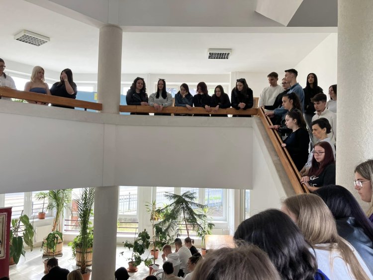 Szent Liturgia ballagó diákjainkkal