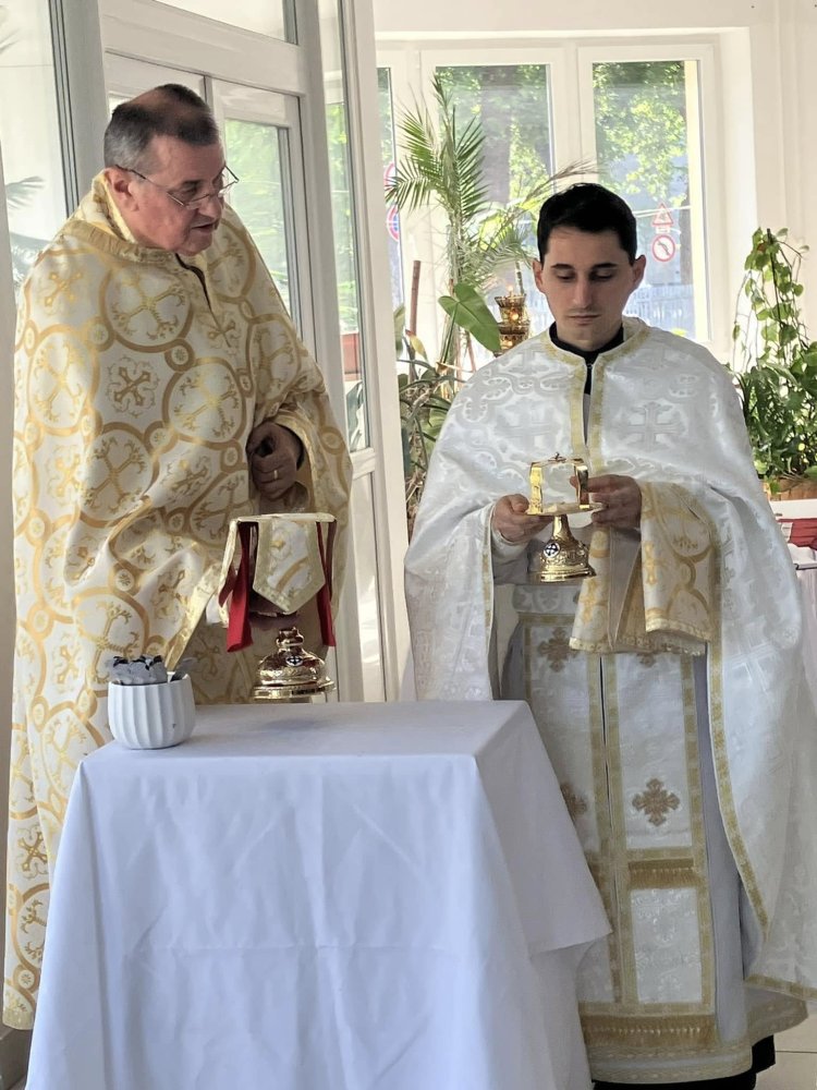 Szent Liturgia ballagó diákjainkkal