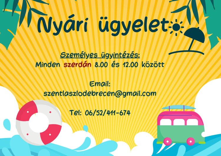 Ügyeleti rend
