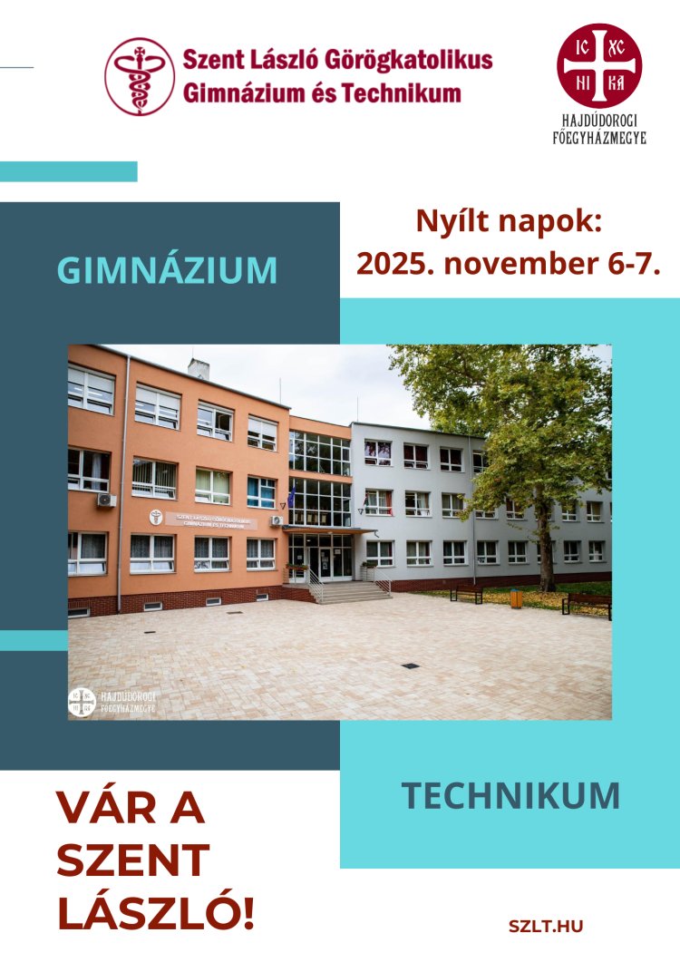 Nyílt napok - 2025. november 6-7.