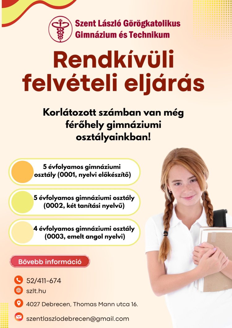 Rendkívüli felvételi eljárás