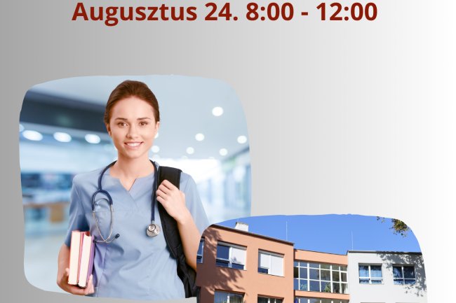 Felnőttképzés - beiratkozás 2026. 08. 24.  8:00-12:00