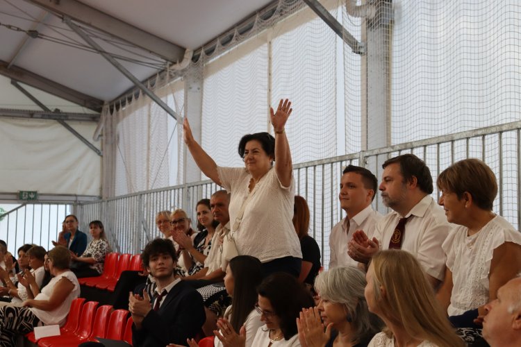 Tanévnyitó és kettős jubileum a Szent Lászlóban