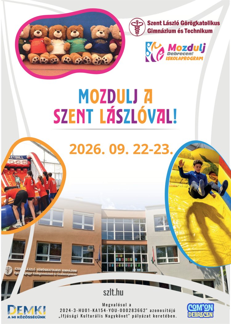 Mozdulj a Szent Lászlóval! sportversenyre készülünk