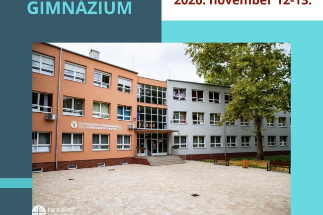 Nyílt nap 2026. 10. 12-13.
