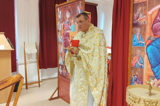 A 10. E osztály tagjai közösen vettek részt Szent Liturgián, amelyen az Istenszülő oltalma ünnepét ünnepeltük.