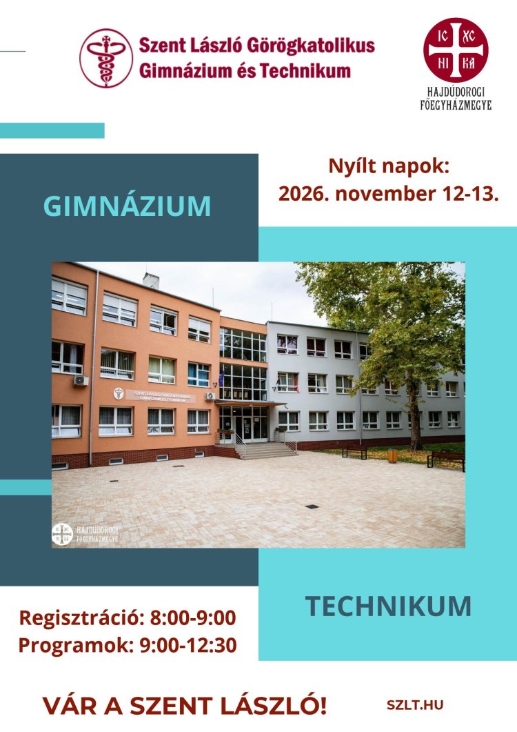 Nyílt nap 2026. 10. 12-13.